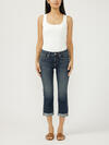 Suki Mid Rise Americana Luxe Stretch Capri image number 0