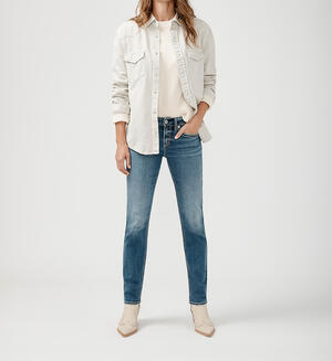 Suki Mid Rise Skinny Luxe Stretch Jeans