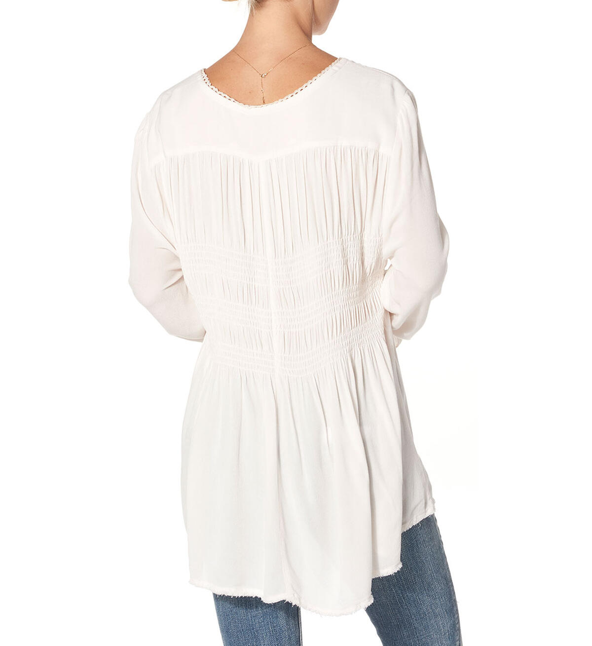 Smocked Peasant Top, , hi-res image number 1