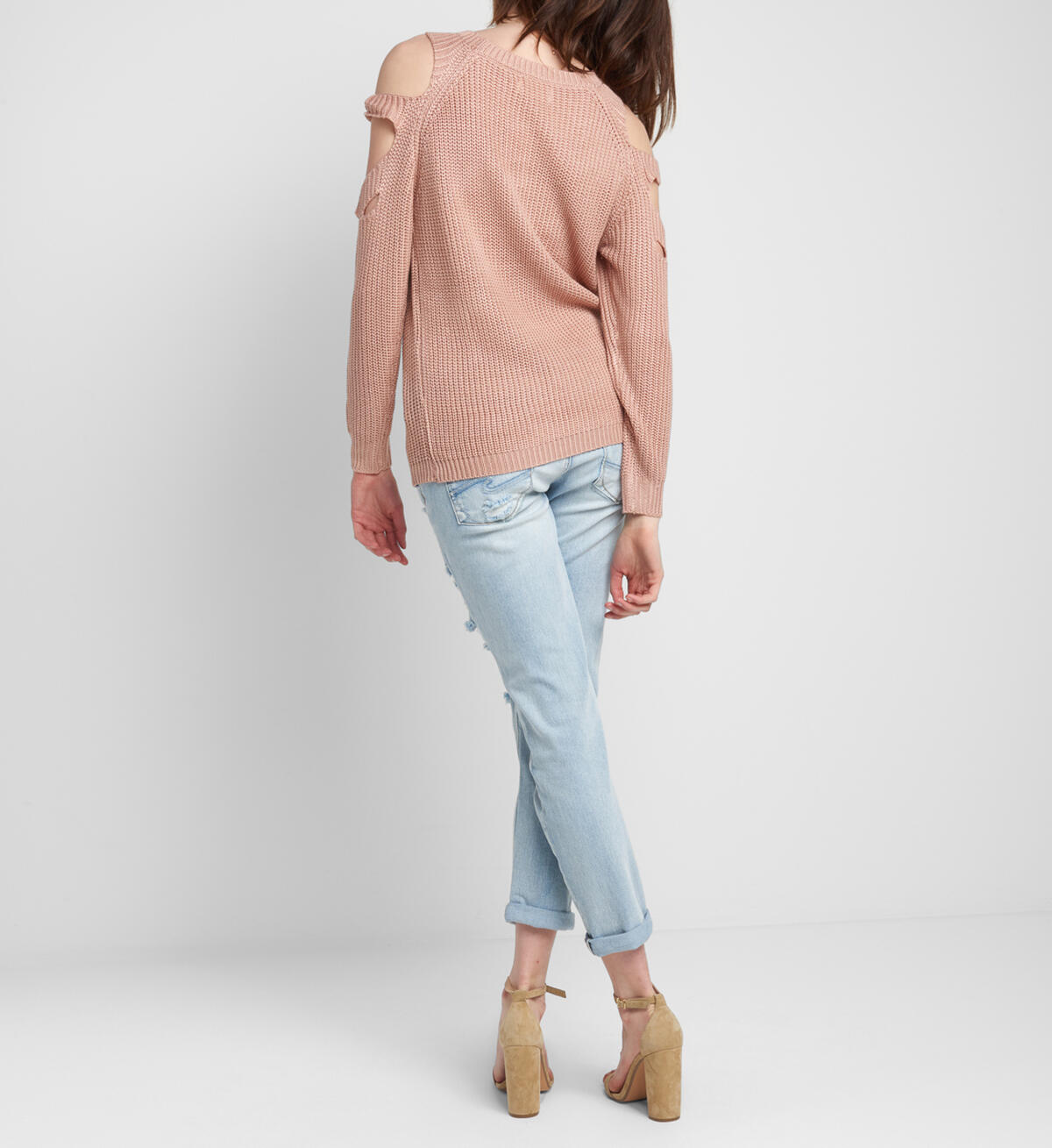 Cold Shoulder Sweater, , hi-res image number 1