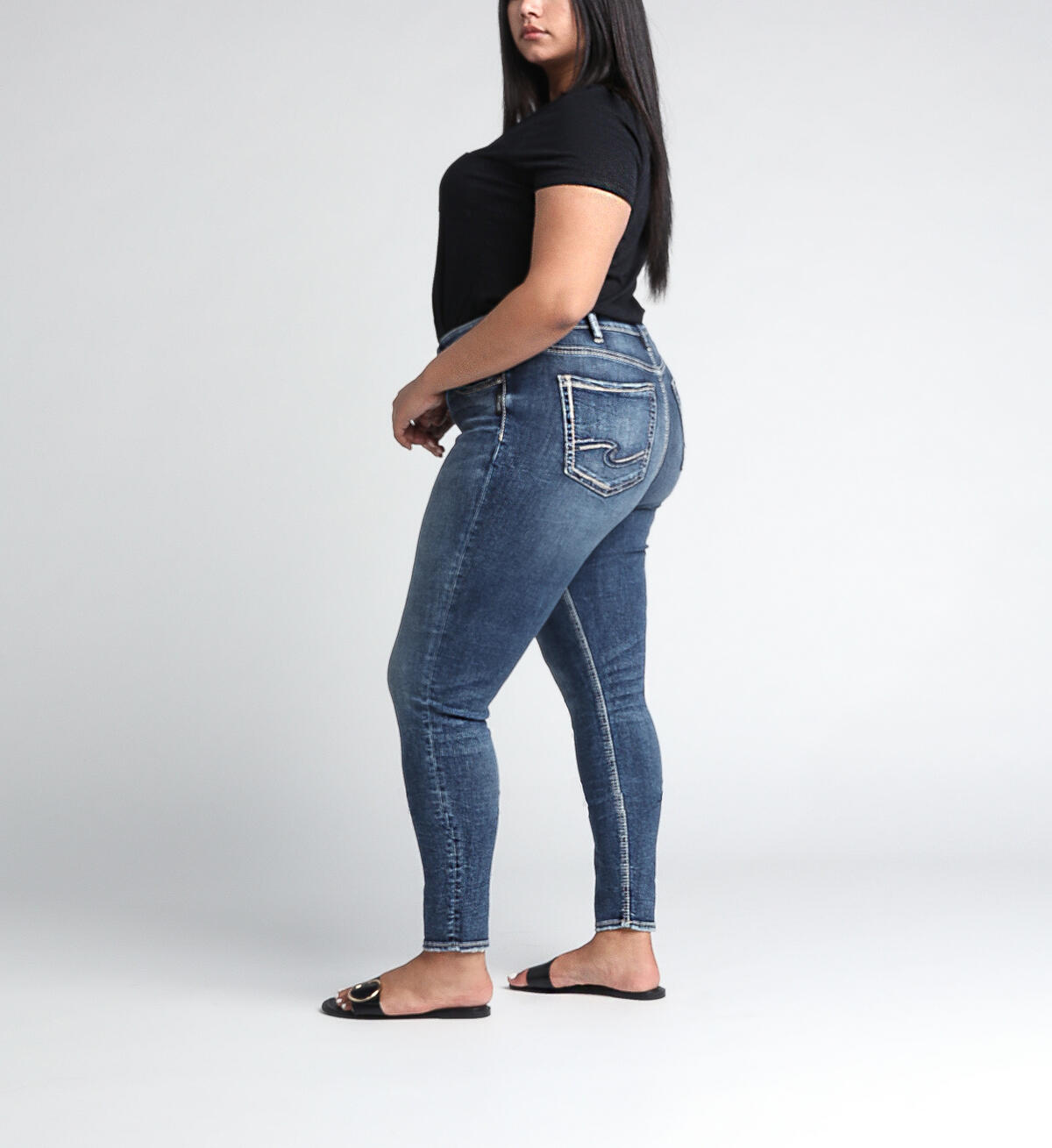 Avery High Rise Skinny Leg Jeans, , hi-res image number 2