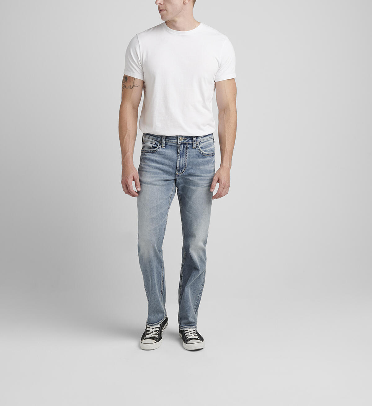 Eddie Relaxed Fit Tapered Leg Jeans, , hi-res image number 0