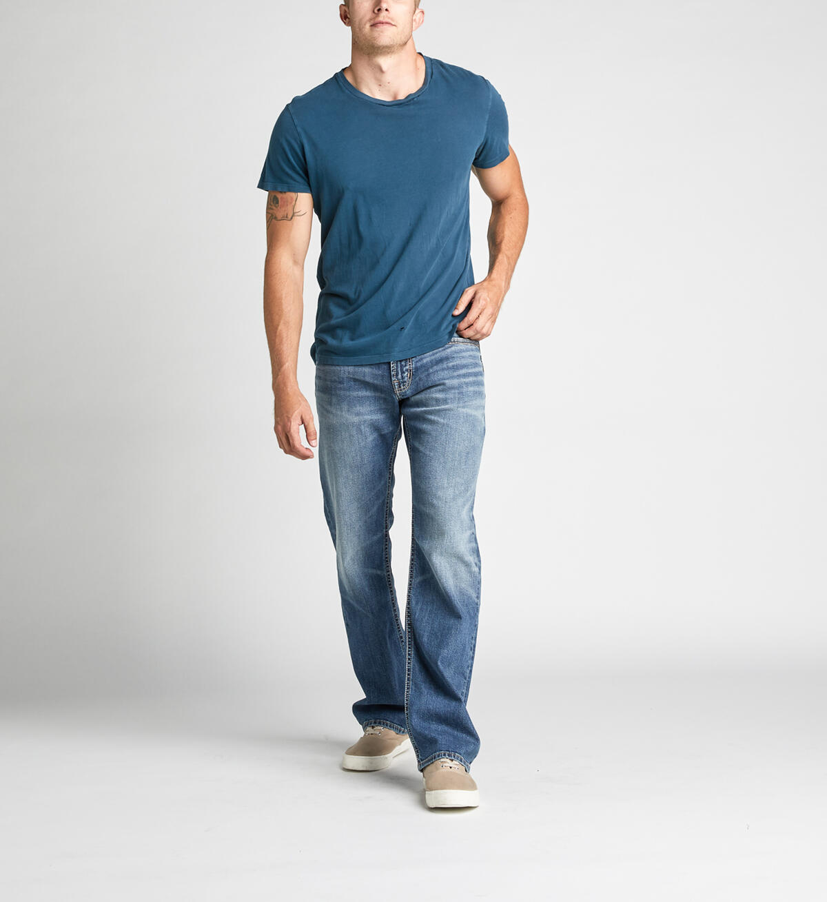 Zac Relaxed Straight Jeans, , hi-res image number 0