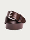 Men's Genuine Leather Belt with Soft Pliable Feel image number 0