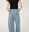 High Rise Barrel Leg Jeans, , hi-res image number 4