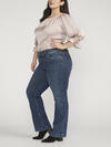 Suki Mid Rise Trouser Leg Jeans Plus Size image number 2