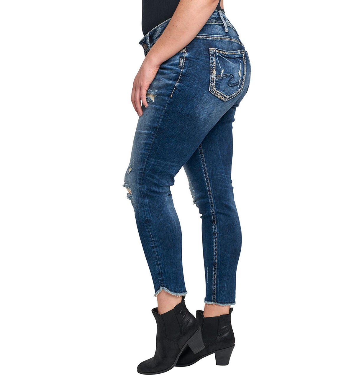 Suki Ankle Skinny Dark Wash, , hi-res image number 2