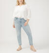 Girlfriend Mid Rise Slim Leg Jeans Plus Size, , hi-res image number 0