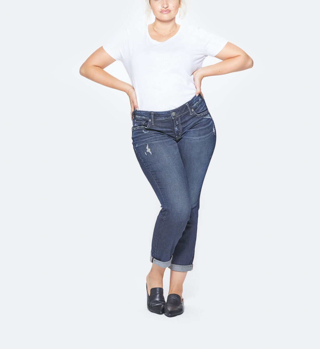 Silver sam boyfriend jeans plus size discount