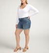 Suki Cuffed Mid Rise Shorts Plus Size, , hi-res image number 2