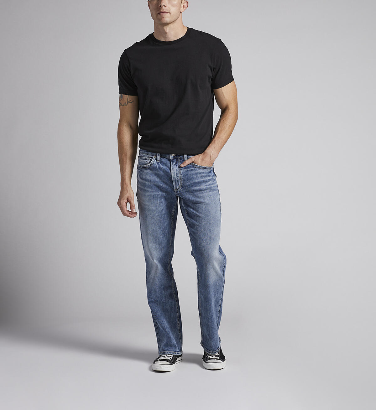 Zac Relaxed Fit Straight Leg Jeans, , hi-res image number 0