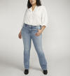 Elyse Mid Rise Slim Bootcut Jeans Plus Size, , hi-res image number 0