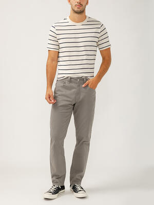 Eddie Classic Athletic Fit Tapered Leg Essential Twill Pants