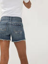 Suki Mid Rise Luxe Stretch Shorts image number 3
