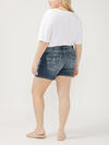 Suki Mid Rise Shorts Plus Size image number 1