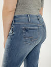Elyse Mid Rise Bootcut Jeans Plus Size image number 3
