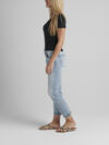 Boyfriend Mid Rise Slim Leg Jeans image number 2