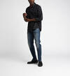 Eddie Relaxed Fit Tapered Leg Jeans, Indigo, hi-res image number 0