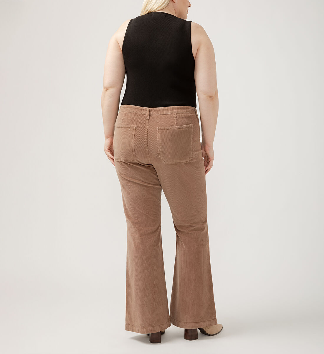 Flare leg corduroy pants 2025