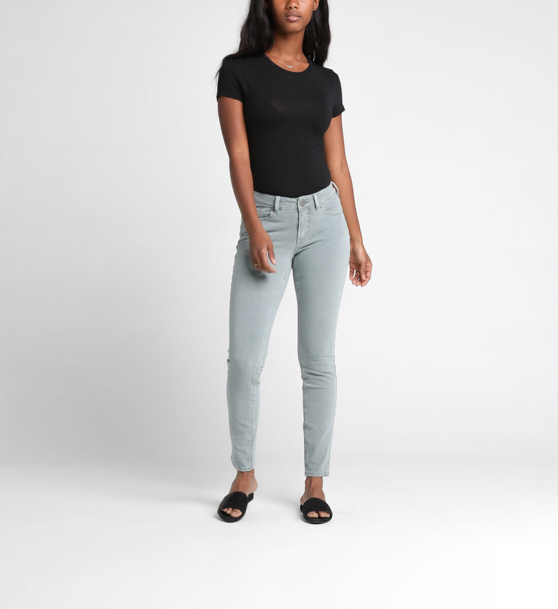 Mid rise 2024 colored jeans