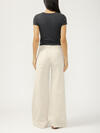 Wide Leg Knit Flex Pants image number 1