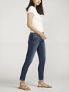 Girlfriend Mid Rise Slim Leg Jeans image number 2