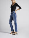 Suki Mid Rise Straight Leg Jeans, Indigo, hi-res image number 1