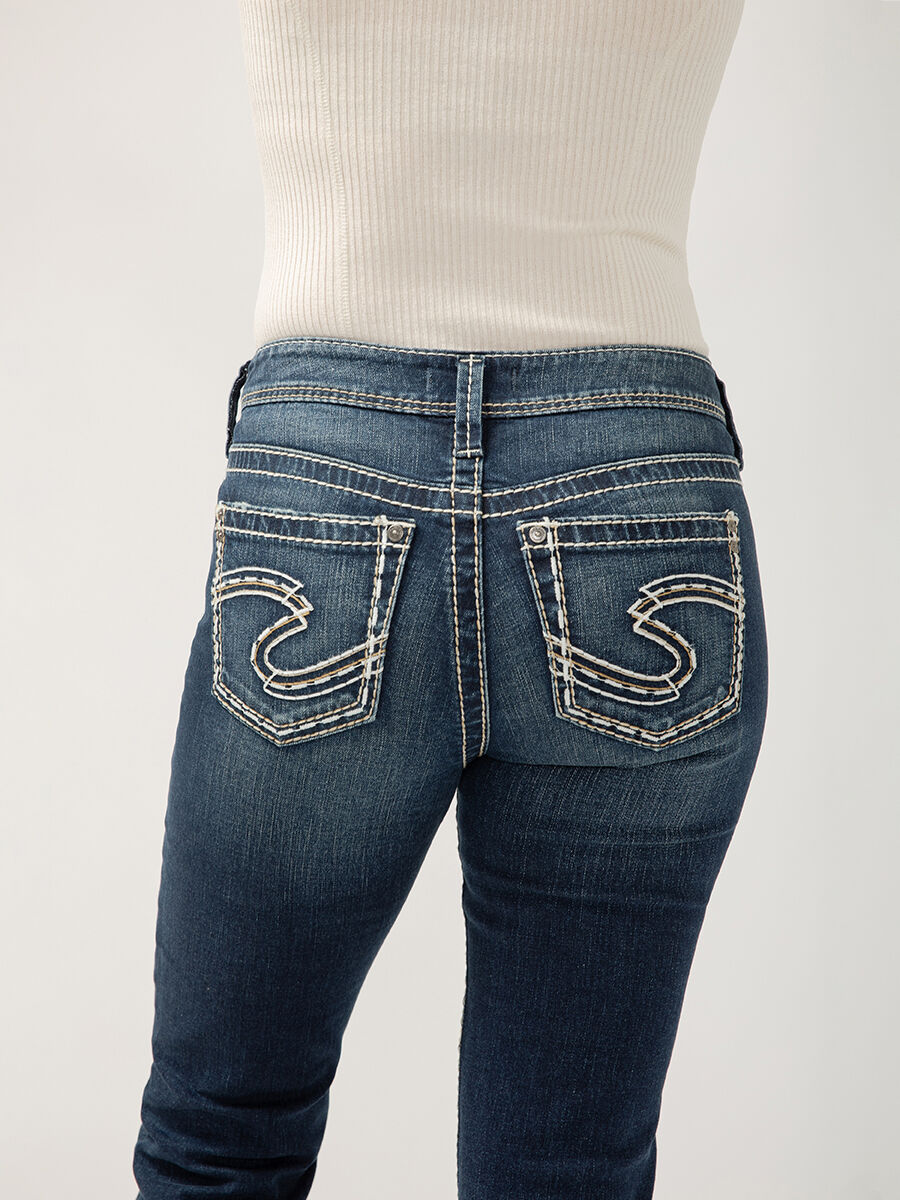 Buy Suki Mid Rise Bootcut Jeans for USD 98.00 | Silver Jeans