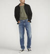 Eddie Athletic Fit Tapered Leg Jeans, Indigo, hi-res image number 0