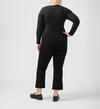 Suki Mid Rise Kick Flare Luxe Stretch Jeans Plus Size, , hi-res image number 1