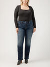 Avery High Rise Slim Bootcut Jeans Plus Size, , hi-res image number 0