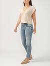 Boyfriend Mid Rise Slim Leg Jeans, , hi-res image number 2