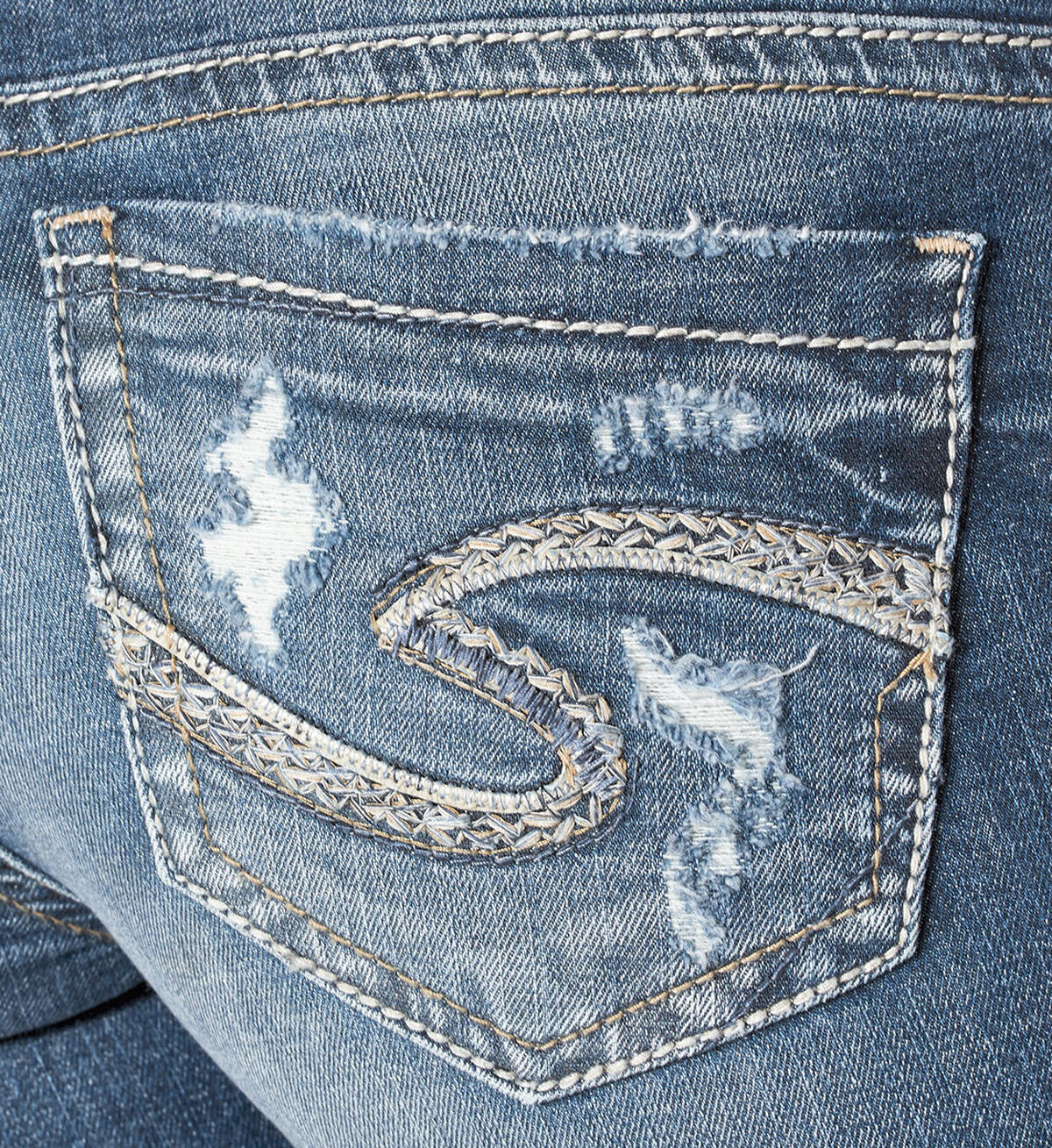 Suki Skinny Crop Medium Wash, , hi-res image number 3