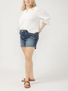 Elyse Mid Rise Shorts Plus Size image number 2