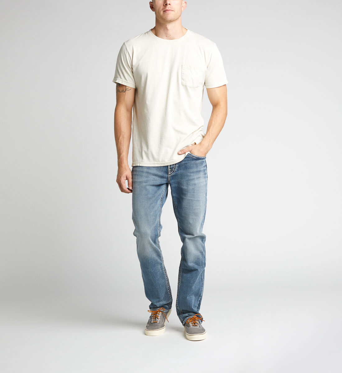 Silver jeans deals big and tall