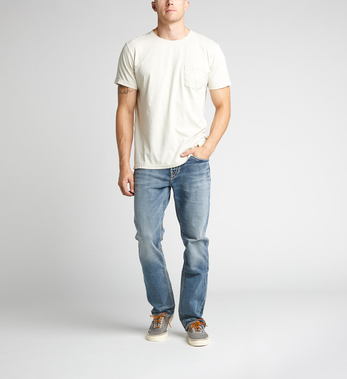 Grayson Straight Light Wash, , hi-res image number 3