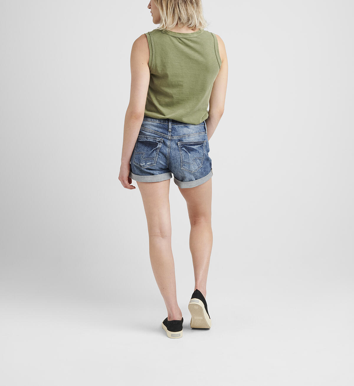 Boyfriend Mid Rise Short, , hi-res image number 1
