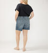 Highly Desirable High Rise Long Shorts Plus Size, , hi-res image number 1