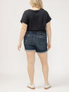 Elyse Mid Rise Luxe Stretch Shorts Plus Size image number 1