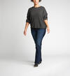 Elyse Mid Rise Slim Bootcut Jeans Plus Size Final Sale, , hi-res image number 3