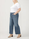 Suki Mid Rise Wide Leg Jeans Plus Size image number 2