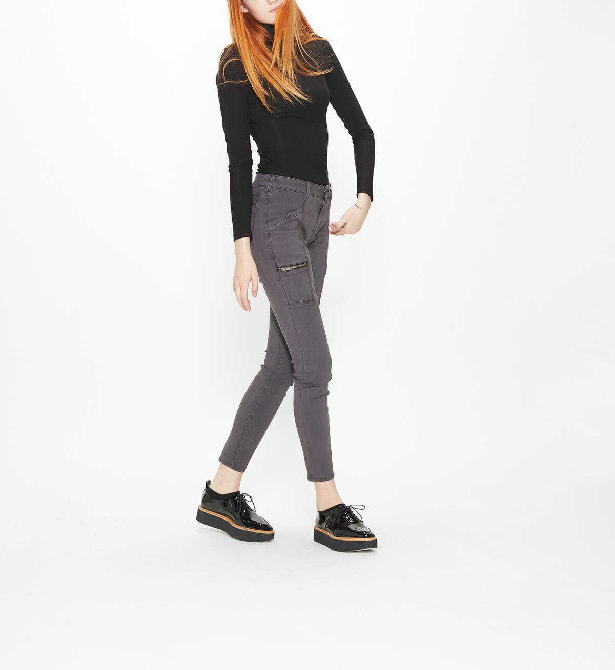 Aiko Skinny Color Wash, Dark Purple, hi-res image number 2