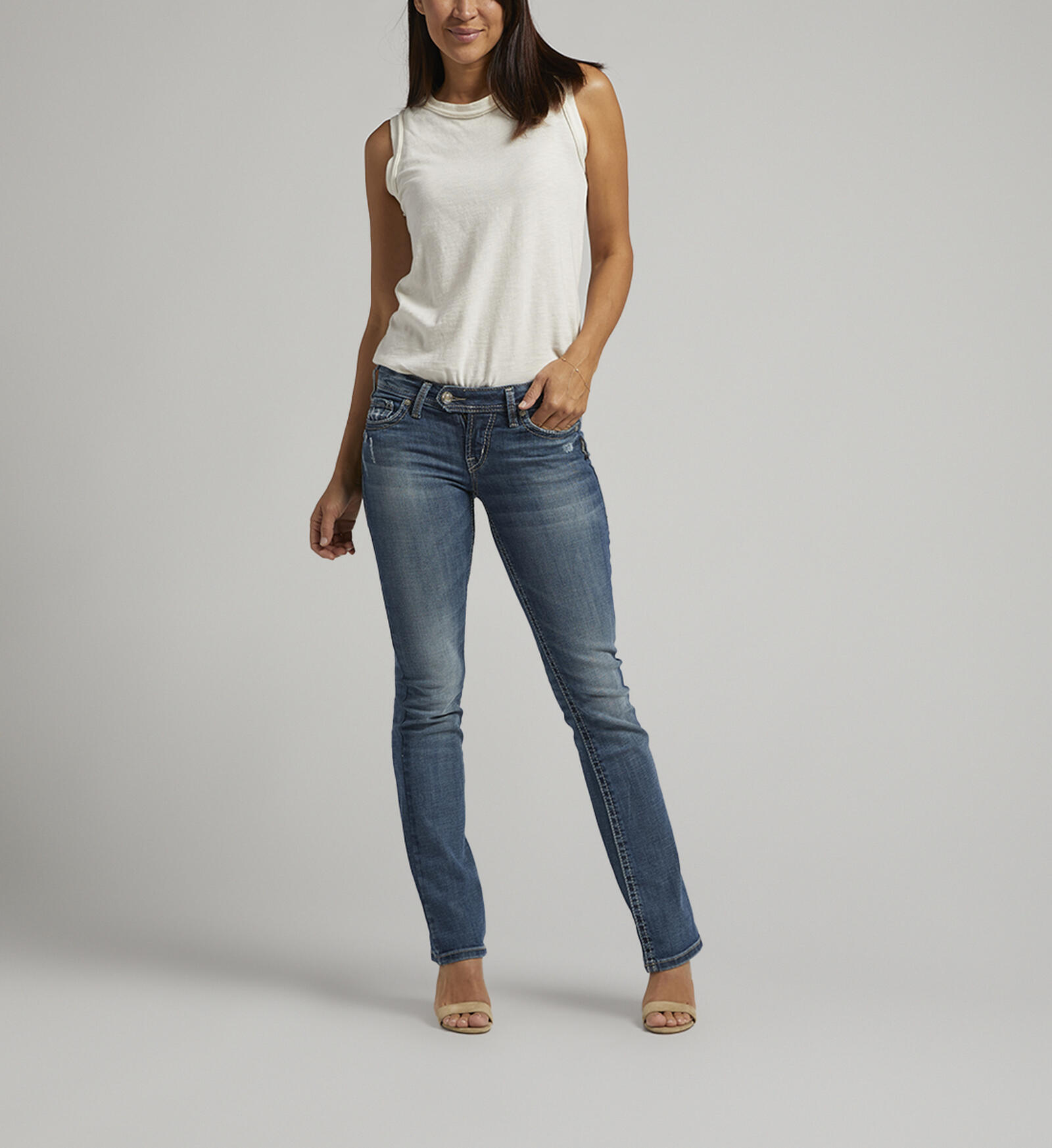 Buy Tuesday Low Rise Slim Bootcut Jeans for 98.00 | Silver Jeans US New
