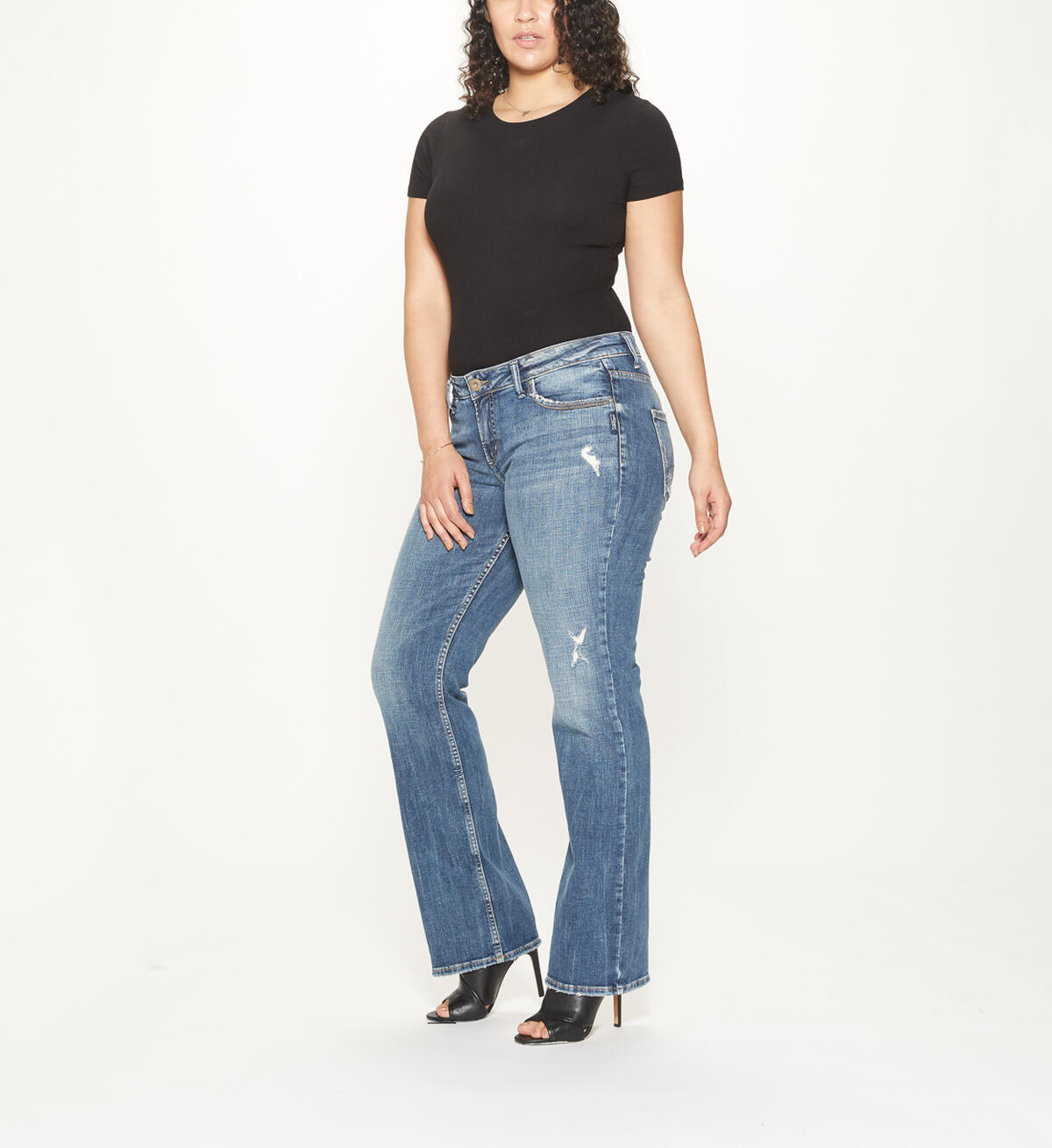 Suki Slim Boot Mid Rise Medium Wash, , hi-res image number 2