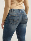 Girlfriend Mid Rise Skinny Jeans image number 3