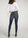 Girlfriend Mid Rise Slim Leg Jeans image number 1