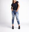 Boyfriend Mid Rise Slim Leg Jeans, Indigo, hi-res image number 0