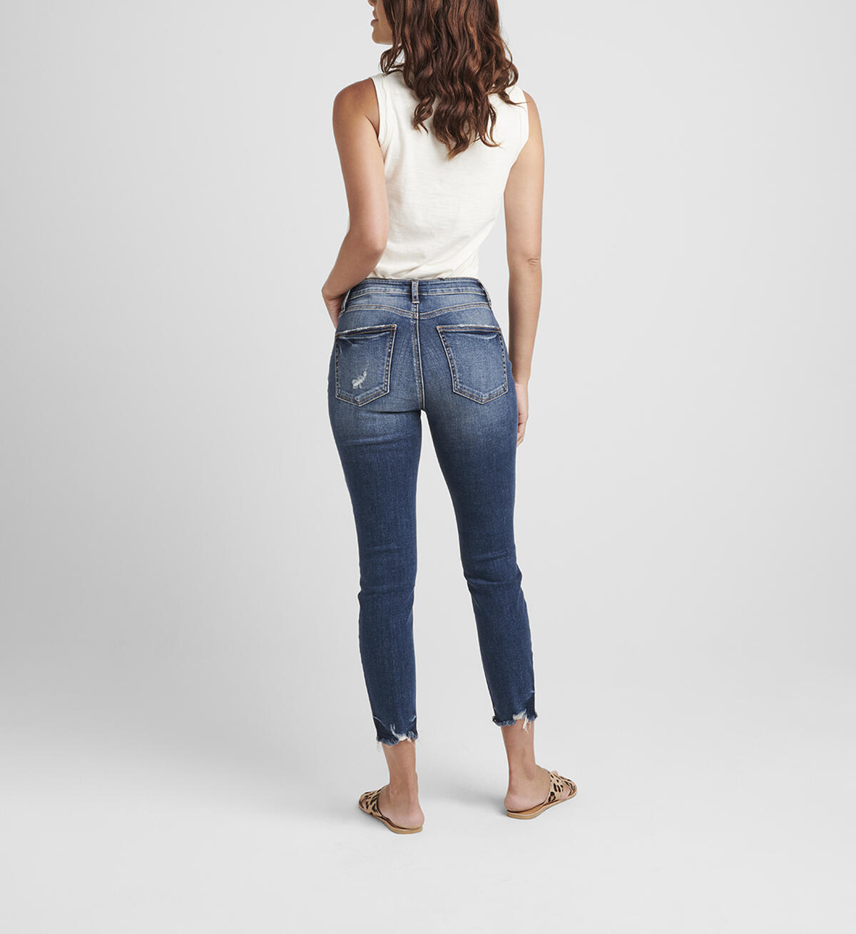 Avery High Rise Skinny Crop Jeans, , hi-res image number 1