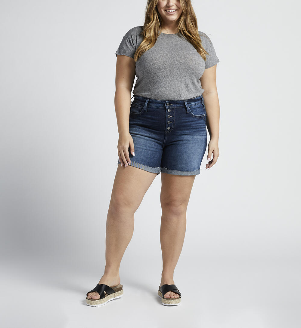 Avery High Rise Short Plus Size, , hi-res image number 0