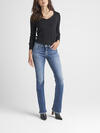 Suki Mid Rise Slim Bootcut Jeans image number 0